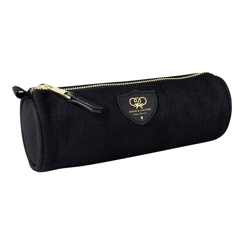 3664447046204-Deeluxe Trousse Girl Style Ronde Noir ou framboise 1 comp Oberthur -P_79405573_1-0