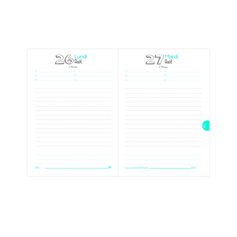 3371010373529-Agenda Pacman - 1 jour par page - 12 x 17 cm - différents modèles disponibles - Quo Vadis-P_79405847_3-2