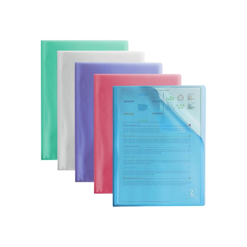 3045050198670-Oxford 2nd Life - Porte vues - 40 vues - A4 - disponible dans différentes couleurs-P_79406272_8-8