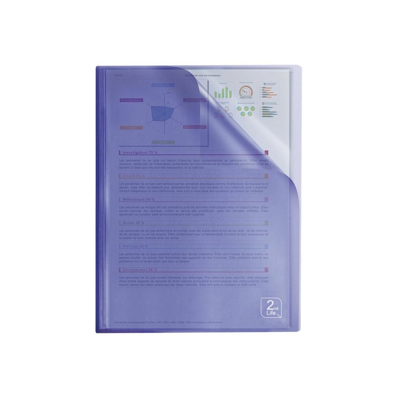 3045050198854-Oxford 2nd Life - Porte vues - 80 vues - A4 - disponible dans différentes couleurs-P_79406273_2-1