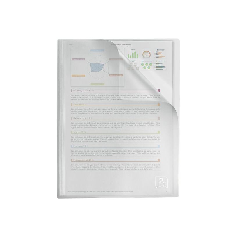 3045050198854-Oxford 2nd Life - Porte vues - 80 vues - A4 - disponible dans différentes couleurs-P_79406273_4-3