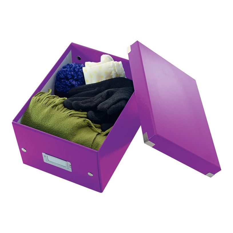 4002432103782-Leitz Click & Store - Boîte de rangement A5 - violet métallisé-P_79406365_6-1