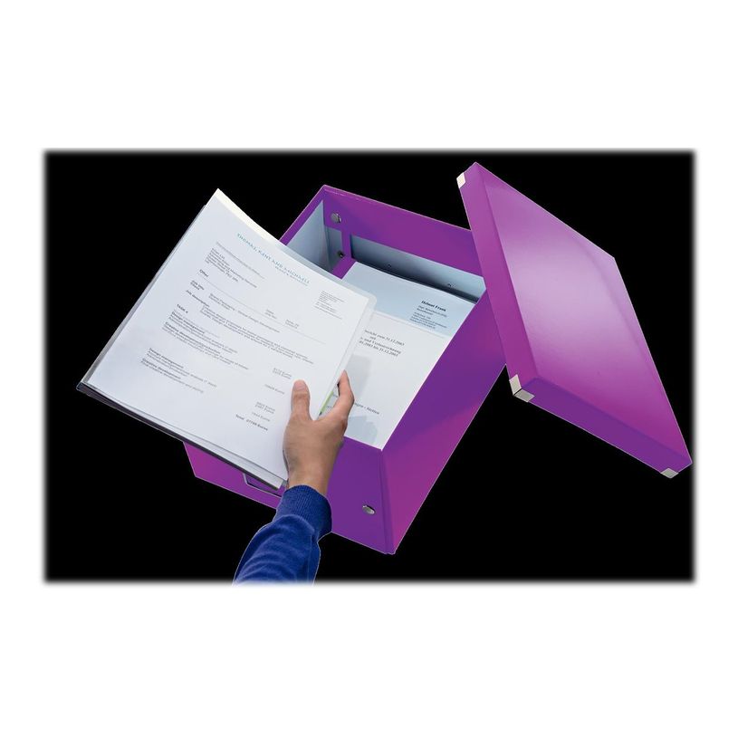 4002432103805-Leitz Click & Store - Boîte de rangement A4 - violet métallisé-P_79406367_3-4
