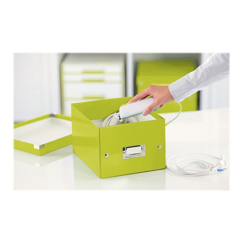 4002432398096-Leitz Click & Store - Boîte de rangement A5 - vert métallisé-P_79406374_1-2