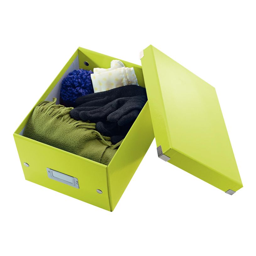 4002432398096-Leitz Click & Store - Boîte de rangement A5 - vert métallisé-P_79406374_3-1