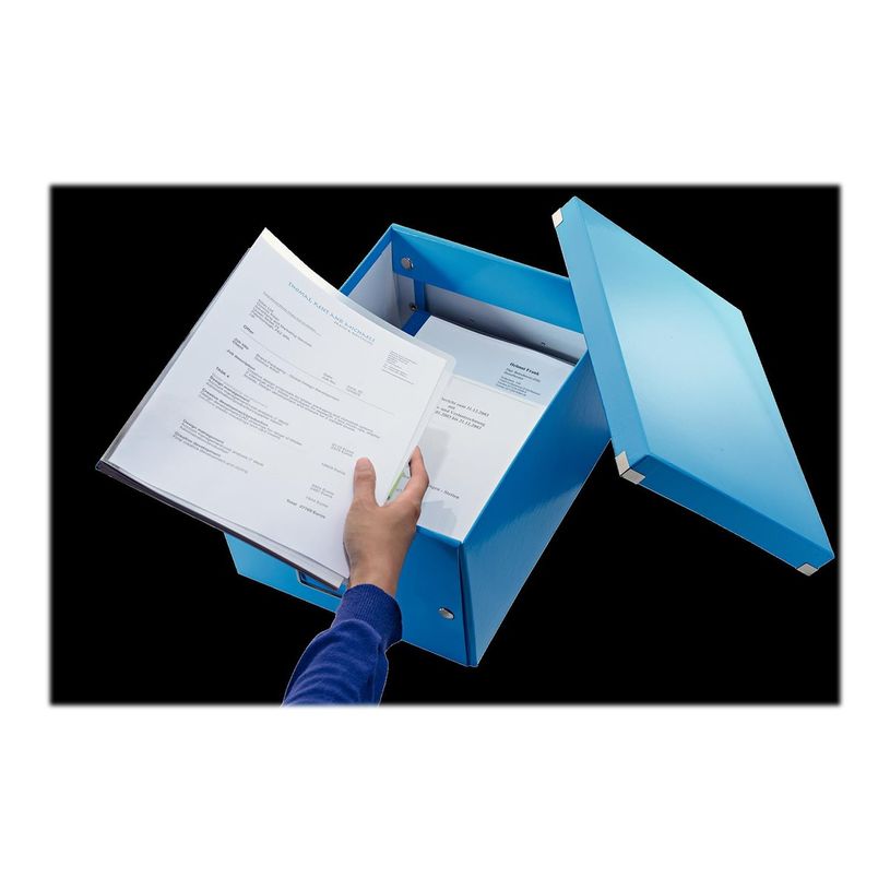 4002432398119-Leitz Click & Store - Boîte de rangement A4 - bleu métallisé-P_79406376_4-4