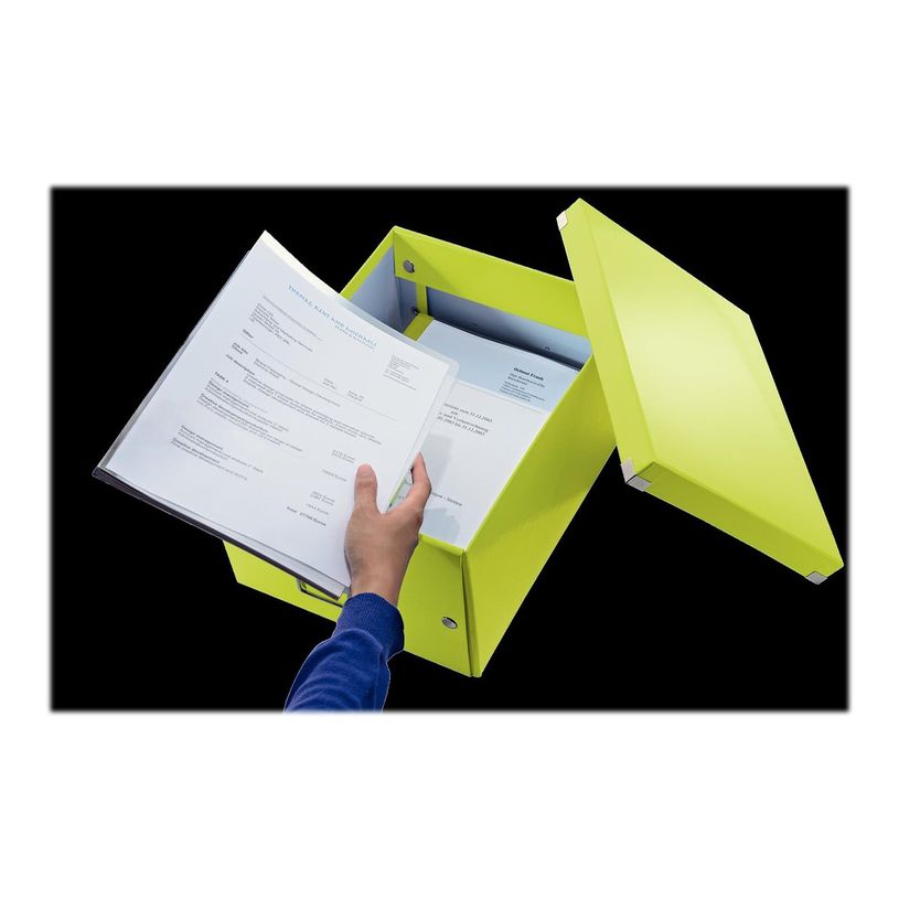 4002432398133-Leitz Click & Store - Boîte de rangement- A4 - vert métallisé-P_79406378_1-5