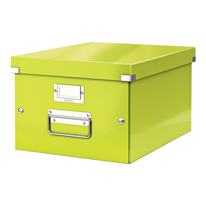 4002432398133-Leitz Click & Store - Boîte de rangement- A4 - vert métallisé-P_79406378_3-1