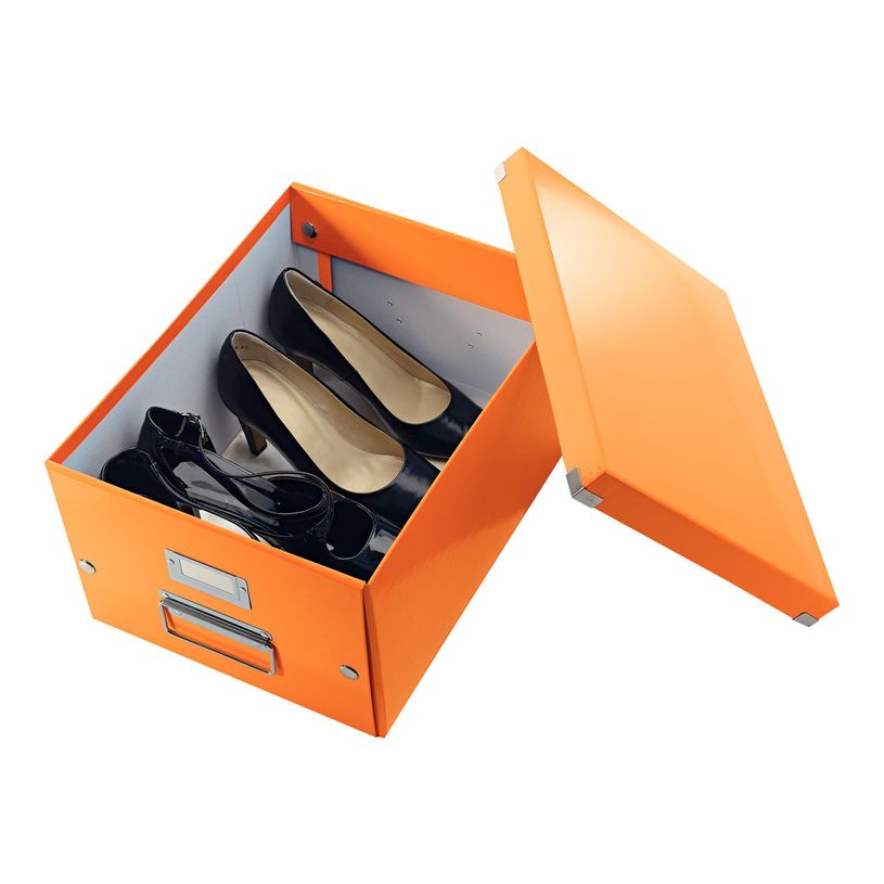 4002432398140-Leitz Click & Store - Boîte de rangement- A4 - orange métallisé-P_79406379_4-2