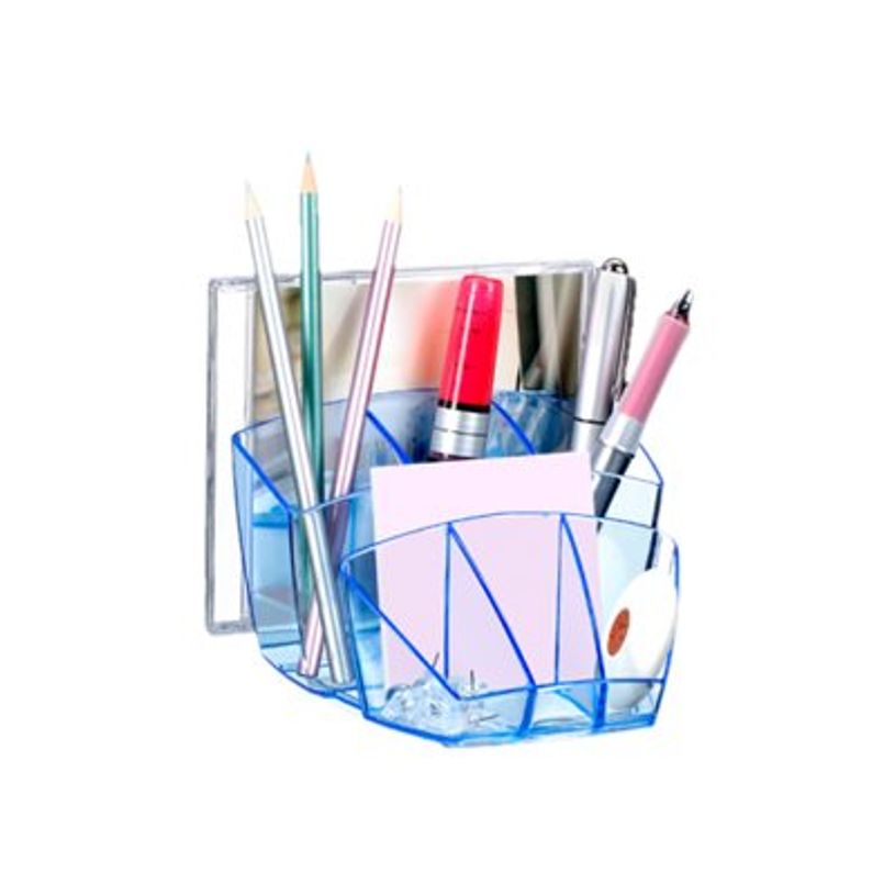 3462155807403-CEP Ice Blue - Multipot à crayons 8 compartiments - bleu-P_79406571_1-0