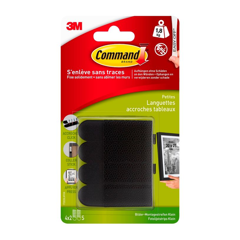 4046719466603-Command -  Pack de 4 languettes accroche tableaux noires - taille moyenne-P_79406629_1-0