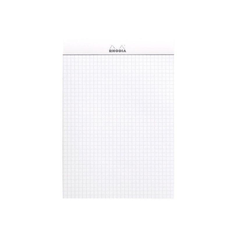 3037920162010-Rhodia - Bloc notes N°16 - A5 - 160 pages - petits carreaux - 80g - blanc-P_79406644_1-2