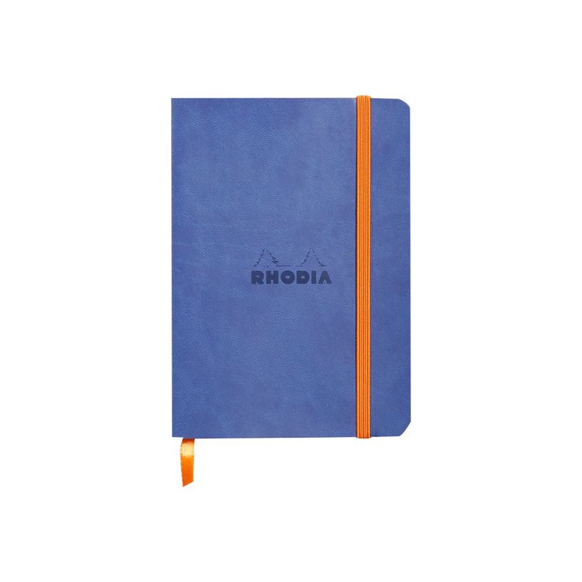 3037921173084-RHODIA Rhodiarama - Carnet souple A6 - 144 pages - ligné - bleu saphir-P_79406650_1-0