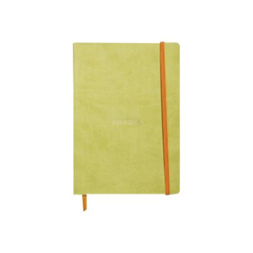 3037921174067-RHODIA Rhodiarama - Carnet souple A5 - 160 pages - ligné - vert anis-P_79406656_1-0