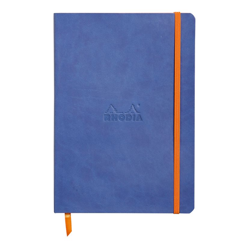 3037921174081-RHODIA Rhodiarama - Carnet souple A5 - 160 pages - ligné - bleu saphir-P_79406657_1-0