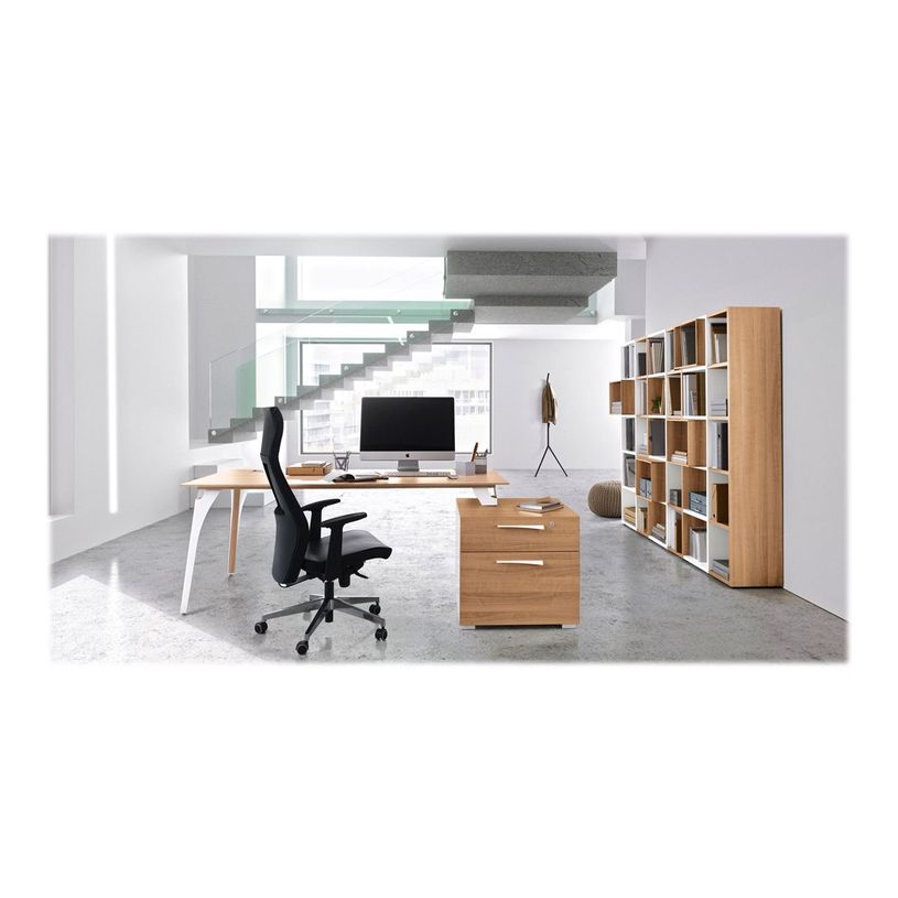 3483600598141-Casier pour bibliothèque XENON - Merisier italien-P_79406860_2-1