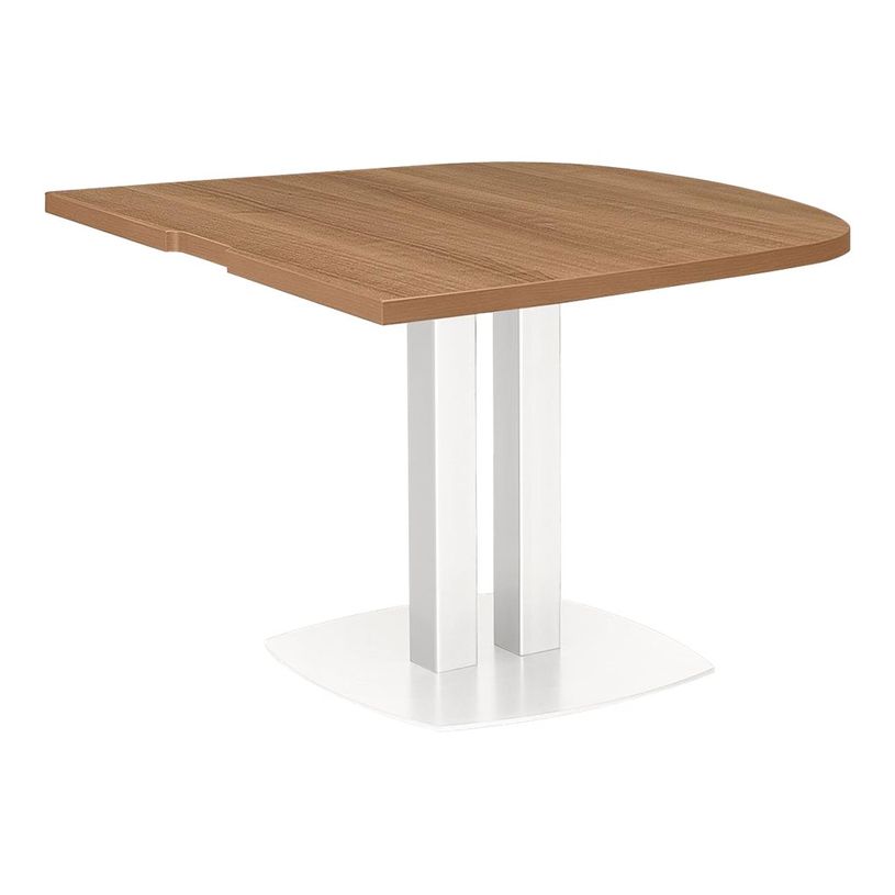 3483600598219-Table de réunion demi-ovale XENON - 102 cm - Merisier italien-P_79406863_1-0