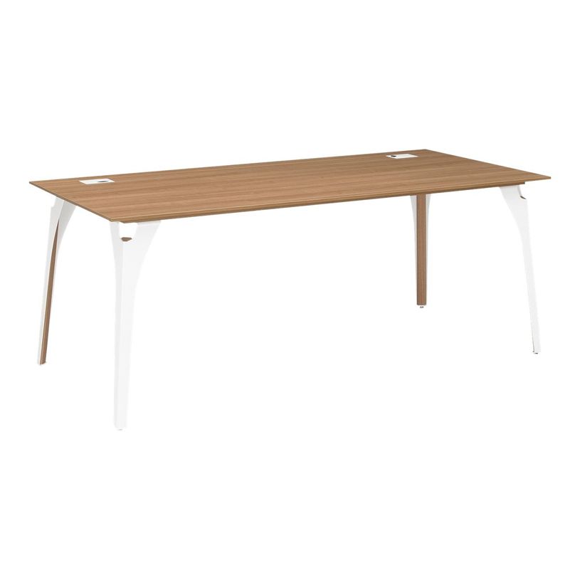3483600600066-Bureau XENON - 190 cm - Pieds métal - Merisier italien-P_79406869_1-0