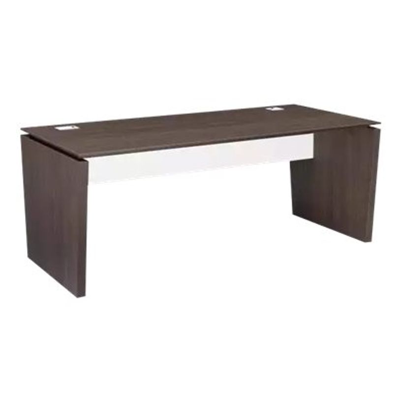 3483600647313-Bureau XENON - 190 cm - Pieds panneaux - Chêne royal-P_79406883_1-0