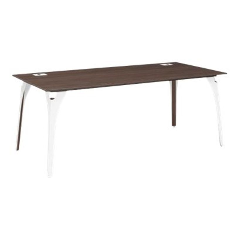 3483600647320-Bureau XENON - 190 cm - Pieds métal - Chêne royal-P_79406884_1-0