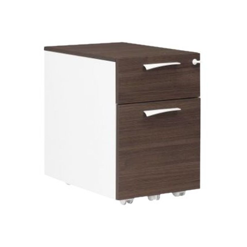 3483600647382-Caisson mobile XENON - Profondeur 60 cm - 2 tiroirs - Chêne royal-P_79406890_1-0