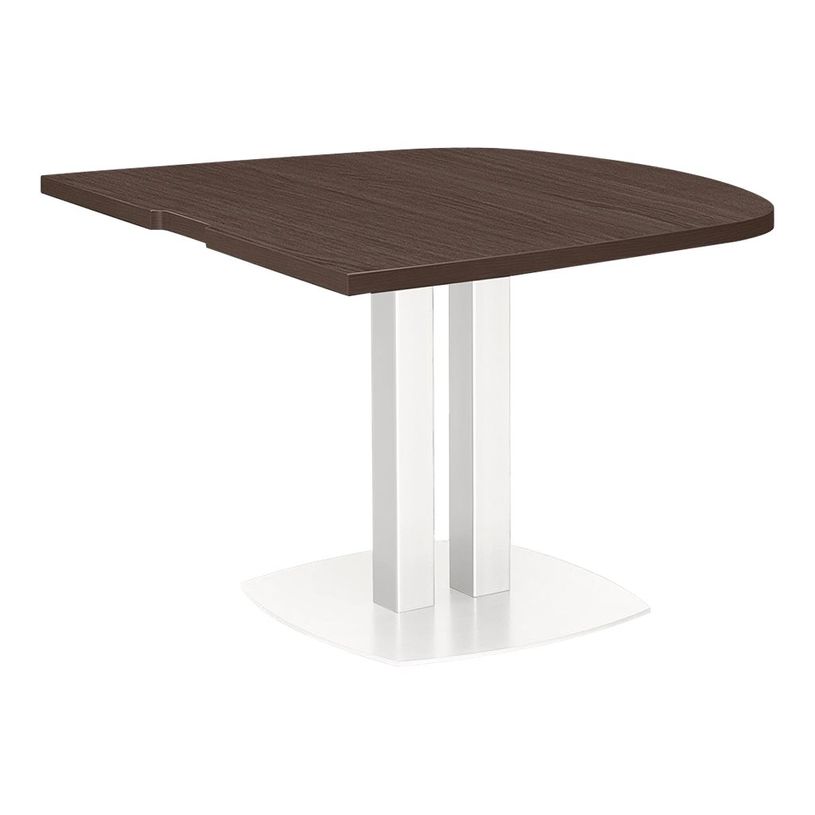 3483600647511-Table de réunion demi-ovale XENON - 102 cm - Chêne royal-P_79406902_1-0