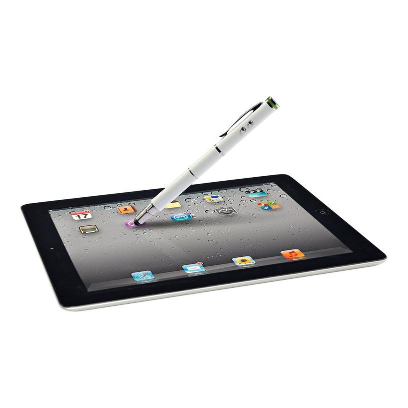 4002432102204-Leitz Complete 4 in 1 - Stylet / lampe torche / stylo à bille / pointeur laser - blanc-P_79406974_7-5