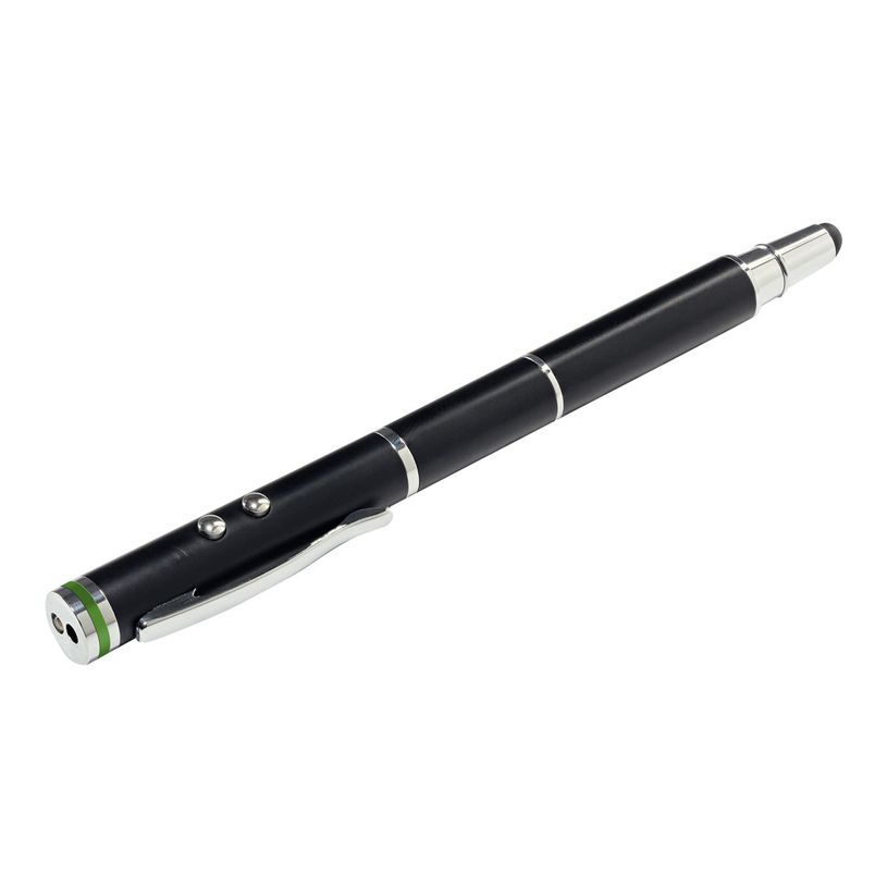 4002432102211-Leitz Complete 4 in 1 - Stylet / lampe torche / stylo à bille / pointeur laser - noir-P_79406975_2-0