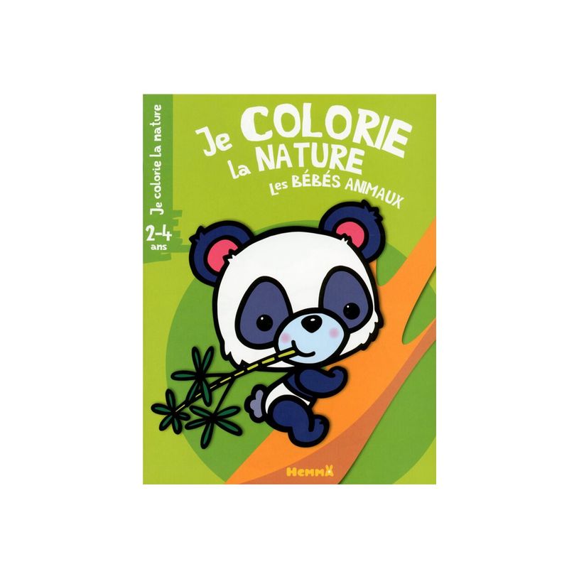 9782508027741-Je colorie la nature (2-4 ans) - les bébés animaux-P_79407010_2-1
