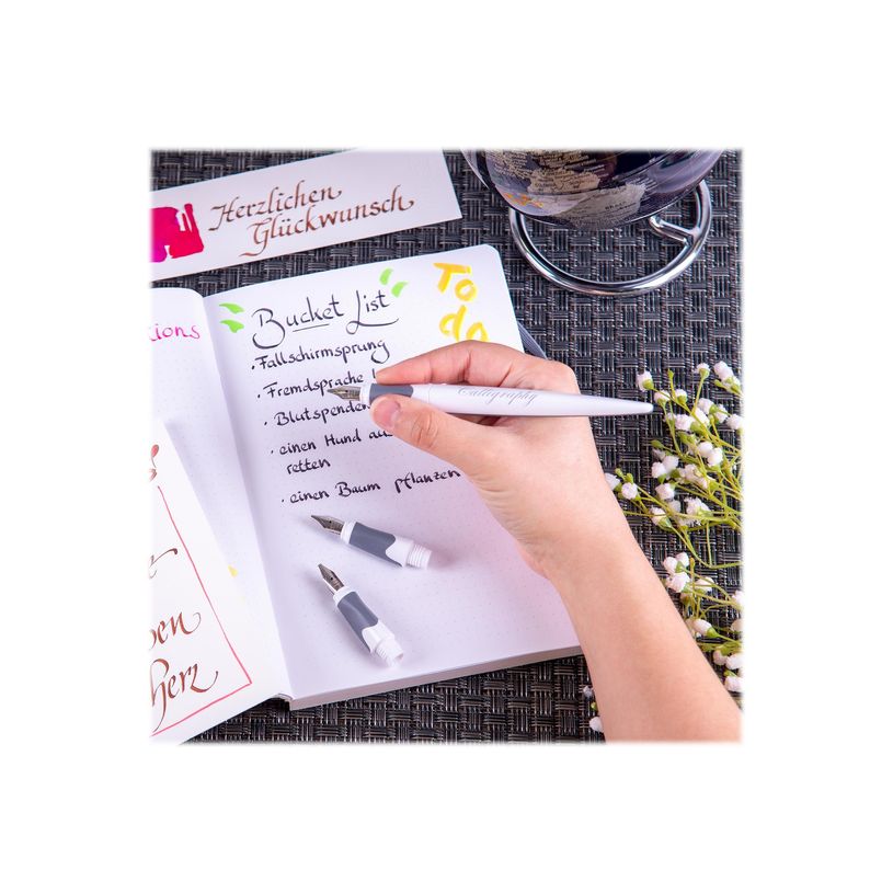 4014421100115-Online Air Best Writer Calligraphy - Stylo plume - blanc-P_79407312_3-2