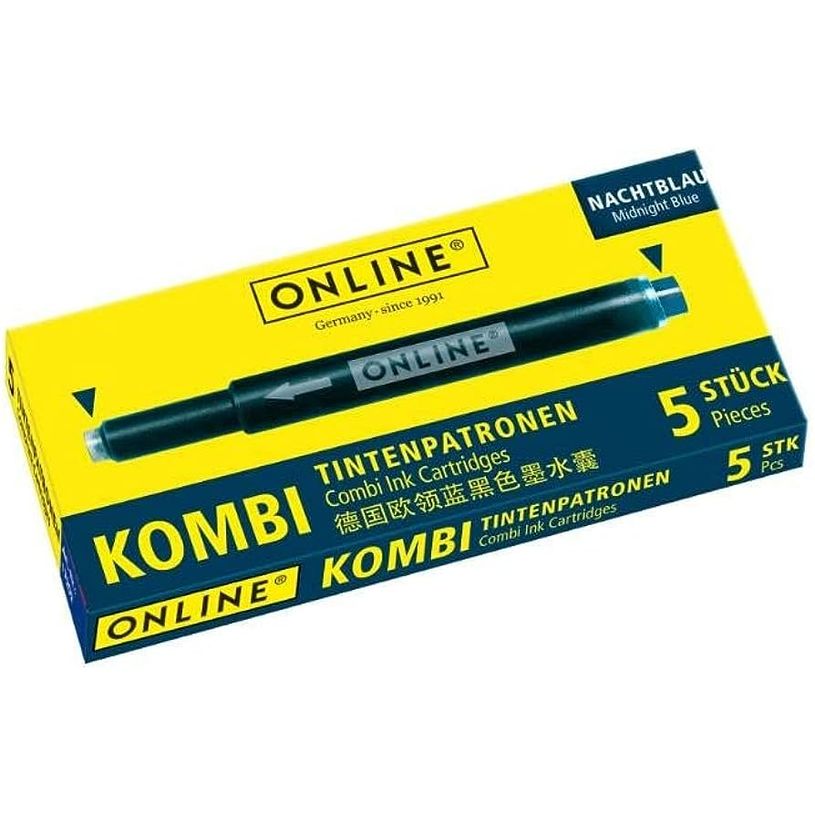4014421170361-Lot de 5 cartouches d'encre bleue Kombi Online-P_79407371_1-0