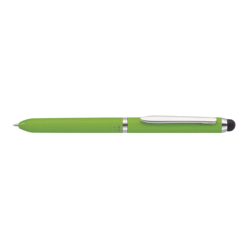 4014421310484-Online Touchpen - Stylo à bille 2 couleurs (bleu et rouge) vert - embout tactile-P_79407398_1-0