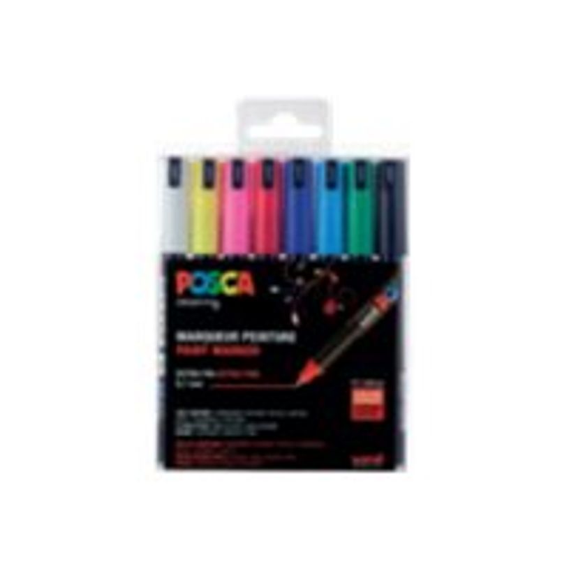 3296280033341-Uni POSCA PC- 1MR - 8 Feutres fin - couleurs assorties 1 - 0.7 mm-P_79407558_1-0