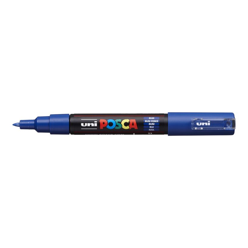 3296280033310-Uni POSCA PC- 1MC - 8 Marqueurs - non permanent - couleurs assorties - 0.7- 1 mm-P_79407583_2-1