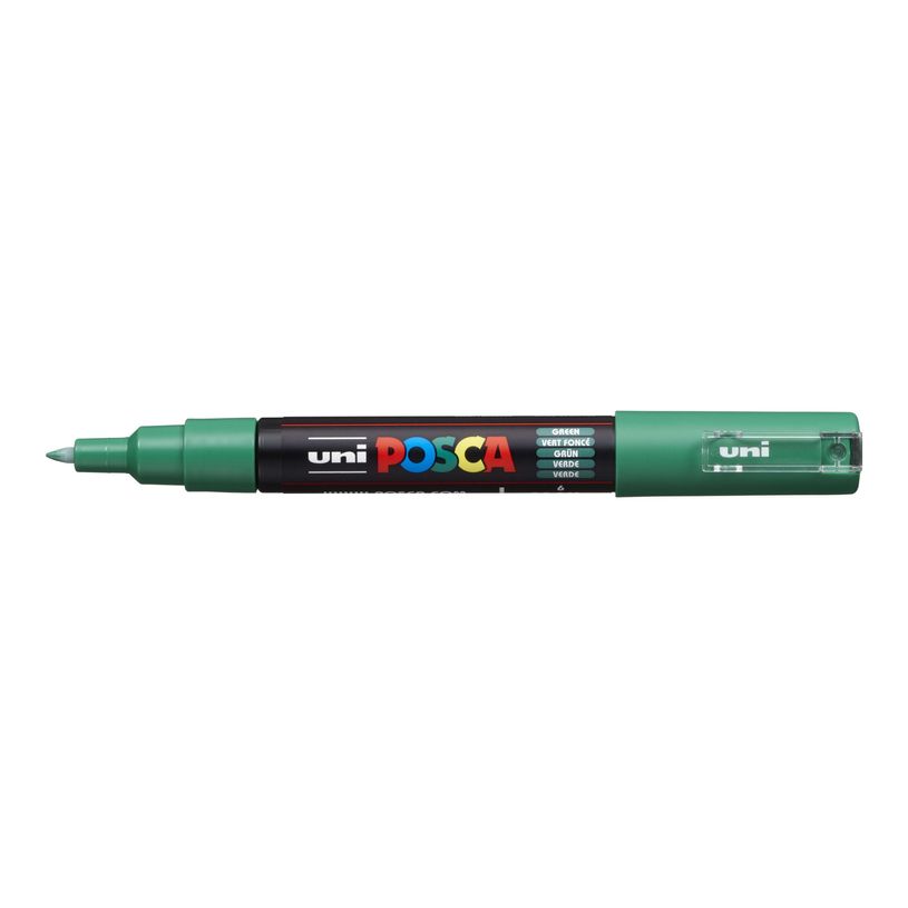 3296280033310-Uni POSCA PC- 1MC - 8 Marqueurs - non permanent - couleurs assorties - 0.7- 1 mm-P_79407583_3-2