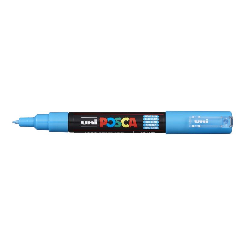 3296280033310-Uni POSCA PC- 1MC - 8 Marqueurs - non permanent - couleurs assorties - 0.7- 1 mm-P_79407583_4-3