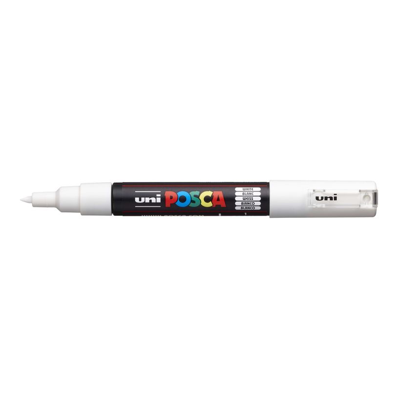 3296280033310-Uni POSCA PC- 1MC - 8 Marqueurs - non permanent - couleurs assorties - 0.7- 1 mm-P_79407583_7-6
