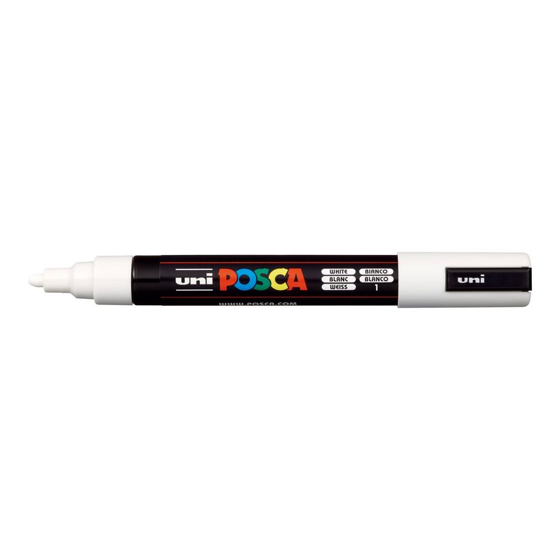 3296280033426-POSCA PC-5M - Pack de 4 marqueurs - noir, argent, blanc, or-P_79407590_3-10