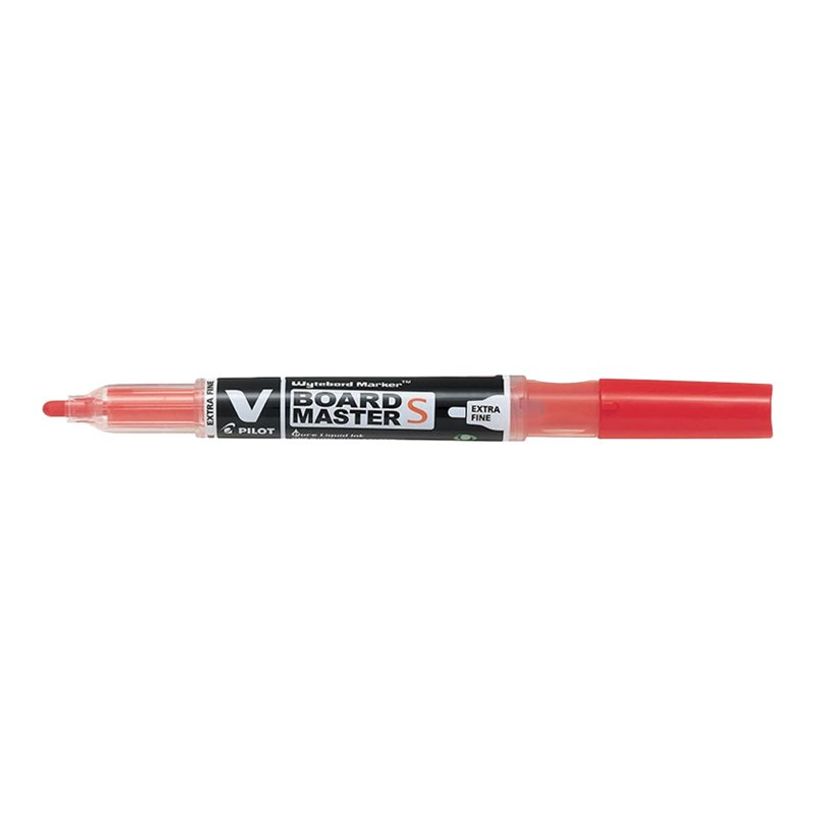 4902505487439-Pilot V BOARD MASTER S - Marqueur effaçable - pointe extra fine - rouge-P_79407605_1-0