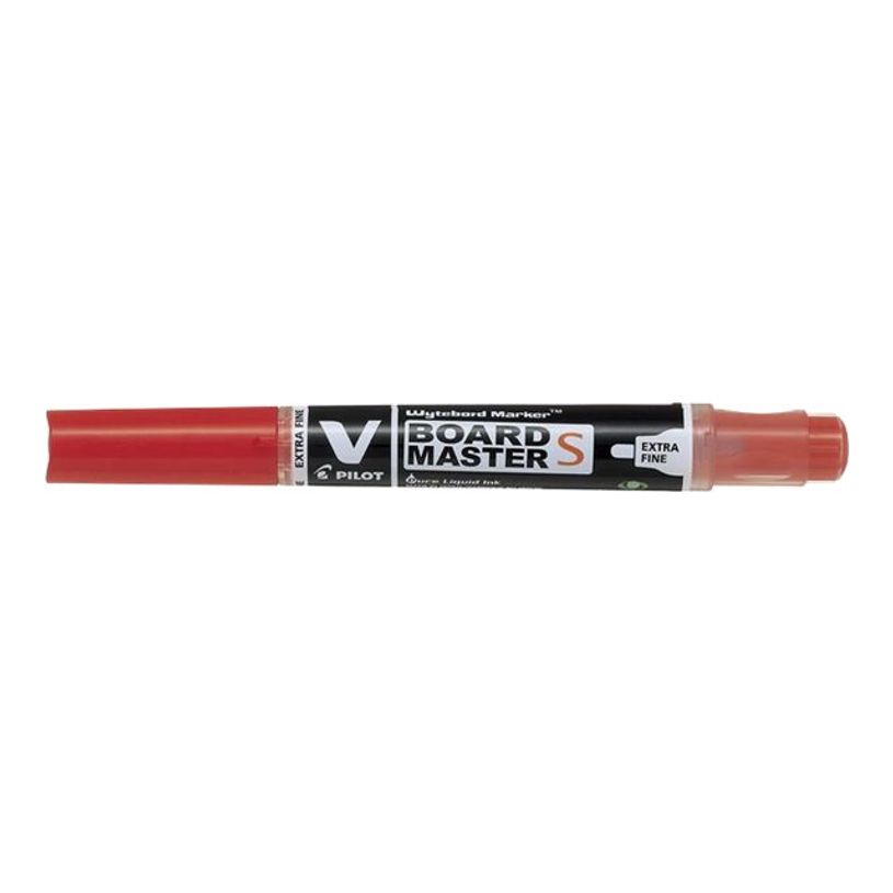 4902505487439-Pilot V BOARD MASTER S - Marqueur effaçable - pointe extra fine - rouge-P_79407605_2-1