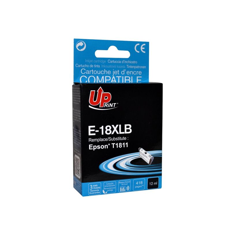 3584770896317-Cartouche remanufacturée Epson 18XL Pâquerette - noir - Uprint-P_79407789_1-0