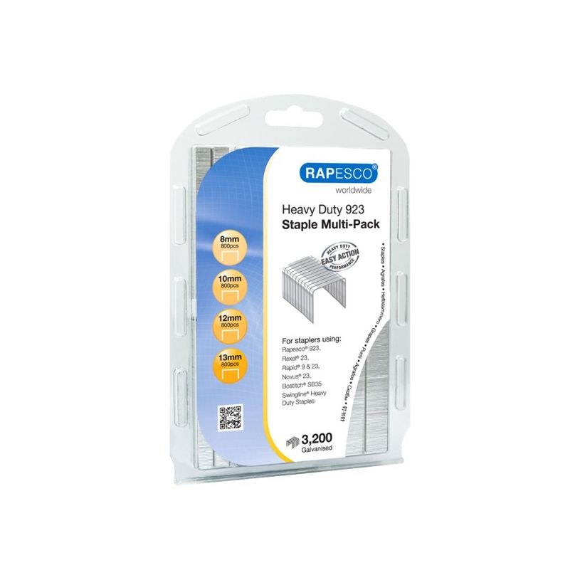 5018505005128-Rapesco - Pack de 3200 agrafes Type 23-P_79407803_1-0