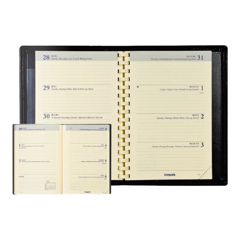5412303142403-Agenda de poche spiralé Delta Palermo Fashion - 1 semaine sur 2 pages - 8 x 12 cm - disponible dans d-P_79407908_2-1