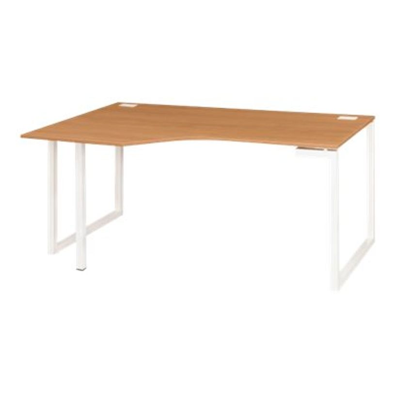 3483600495242-Bureau compact gauche - SUNDAY - noyer - pieds cadre-P_79408114_1-0