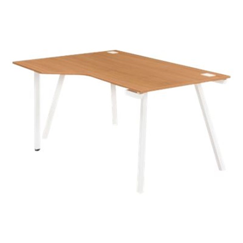 3483600495327-Bureau compact gauche - SUNDAY - noyer - pieds trapèze-P_79408119_1-0