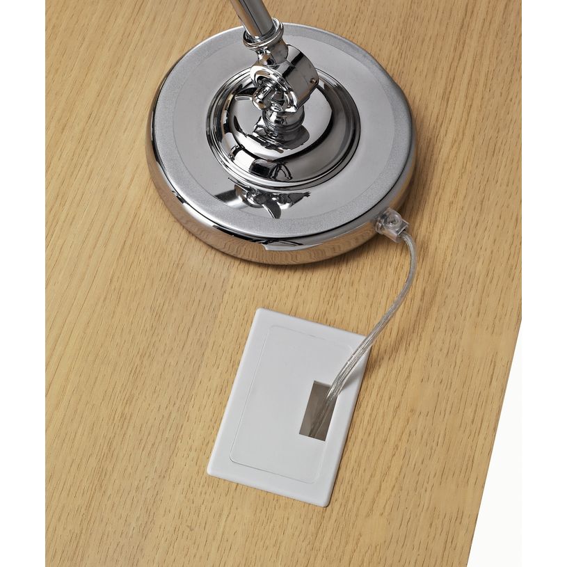 3483600495488-Bureau compact à droite SUNDAY - 160 cm - Pieds trapèze - Chêne-P_79408131_3-2