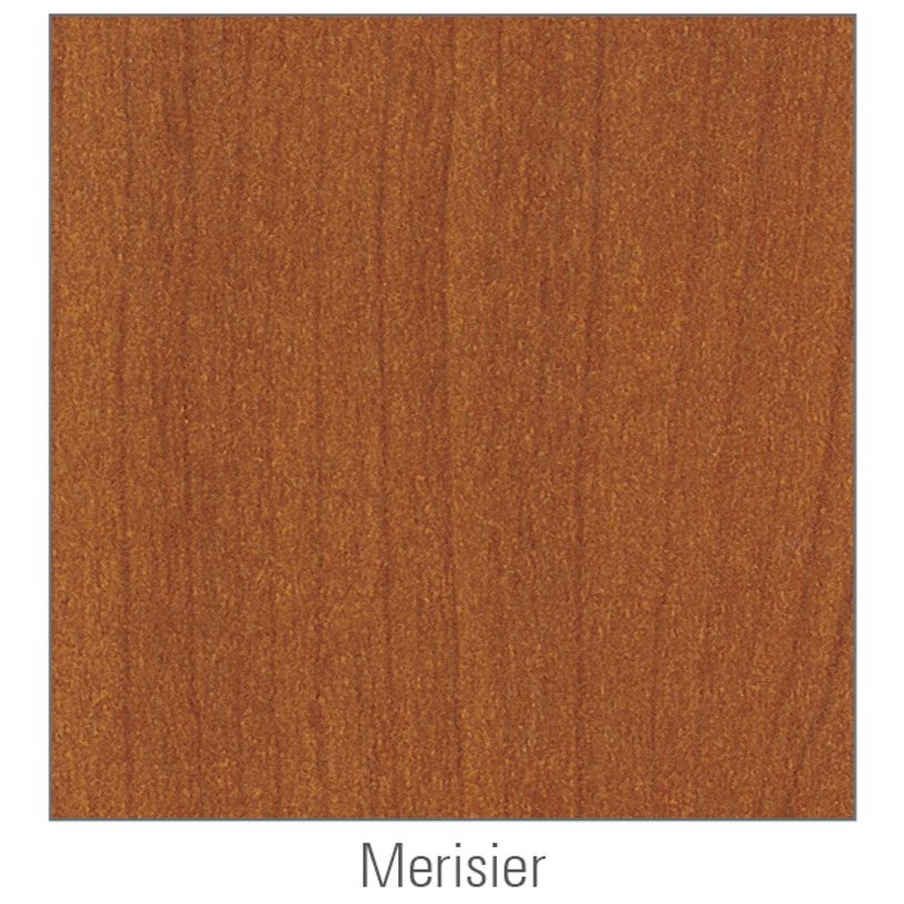 3253310150119-Bureau double vague symétrique IDRA - L180 cm - Pieds anthracite - plateau imitation Meris-P_79408640_4-3