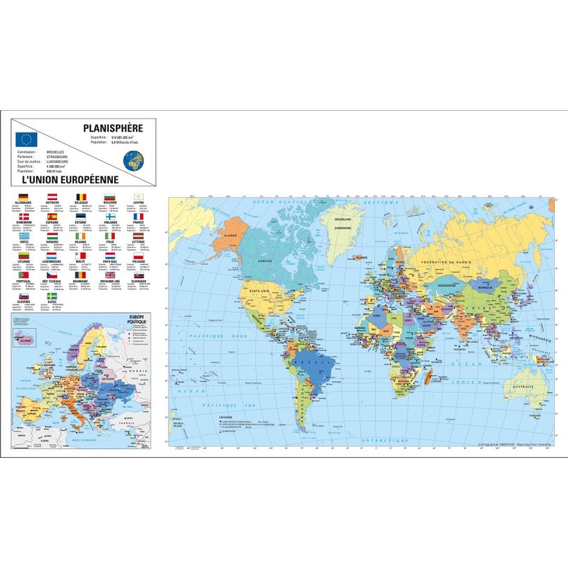 3664447118369-Oberthur Nuance - Calendrier 14 mois par face - planisphère au verso - 41 x 67 cm-P_79408776_2-1