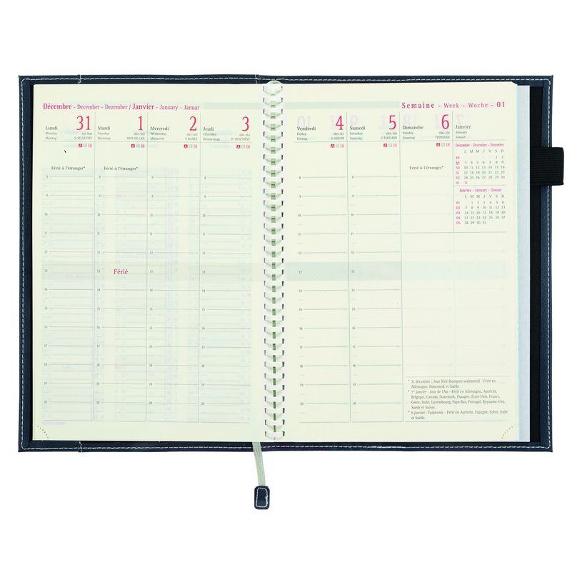 3108728252408-Agenda spiralé Burgos - 1 semaine sur 2 pages - 17 x 24,5 cm - disponible dans différente-P_79408801_4-3