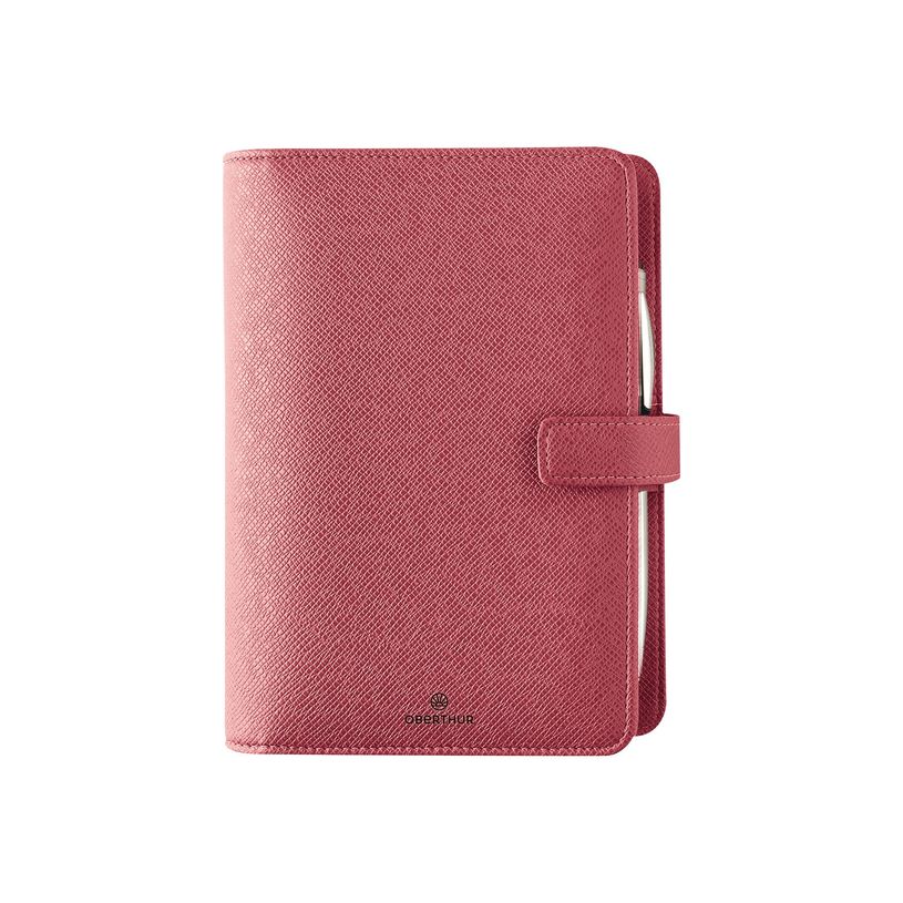 3664447061269-Oberthur Salisbury 17 - Organiseur - semainier - 100 x 170 mm - vieux rose-P_79408820_1-0